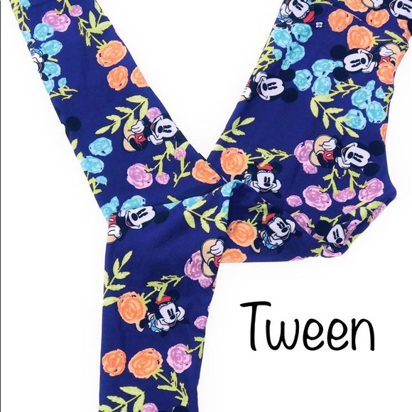 TWEEN🦄DISNEY🐭LEGGINGS! FITS teens up 2 in ladies - Picture 6 of 7